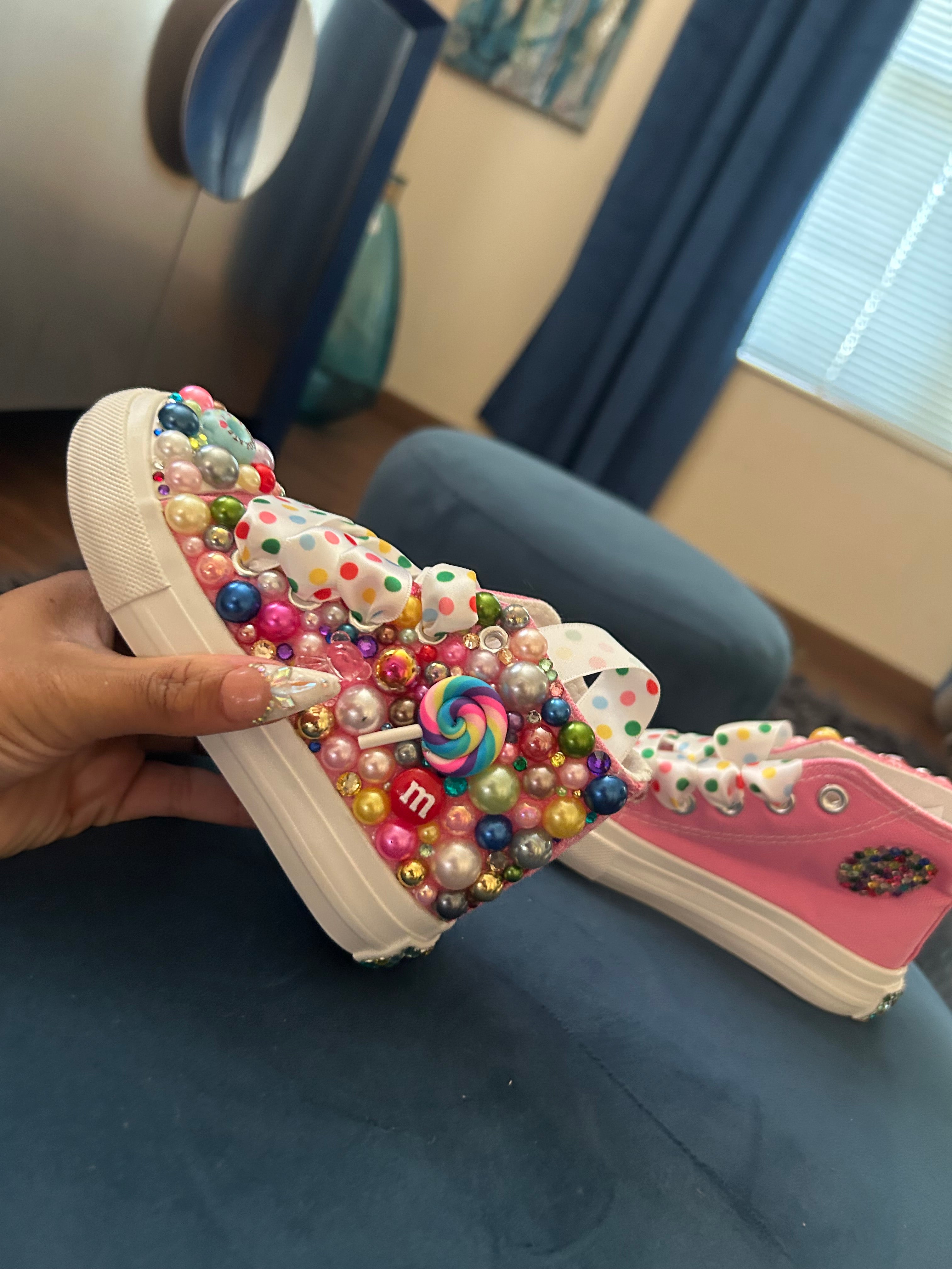 Candy Crush Pearl Shoes 🎀🍡